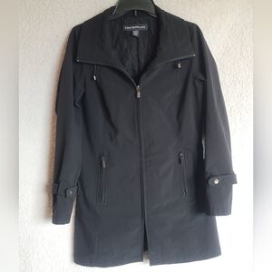 Kristen Blake Charcoal Trench Coat Size S